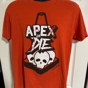 Apex or Die Orange Graphic Tee